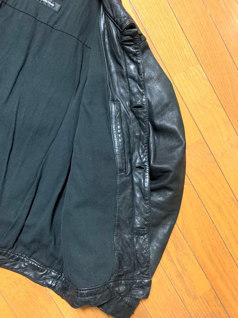 SKOOKUM×JACKROSE 1stタイプ　レザー トラッカージャケット希少