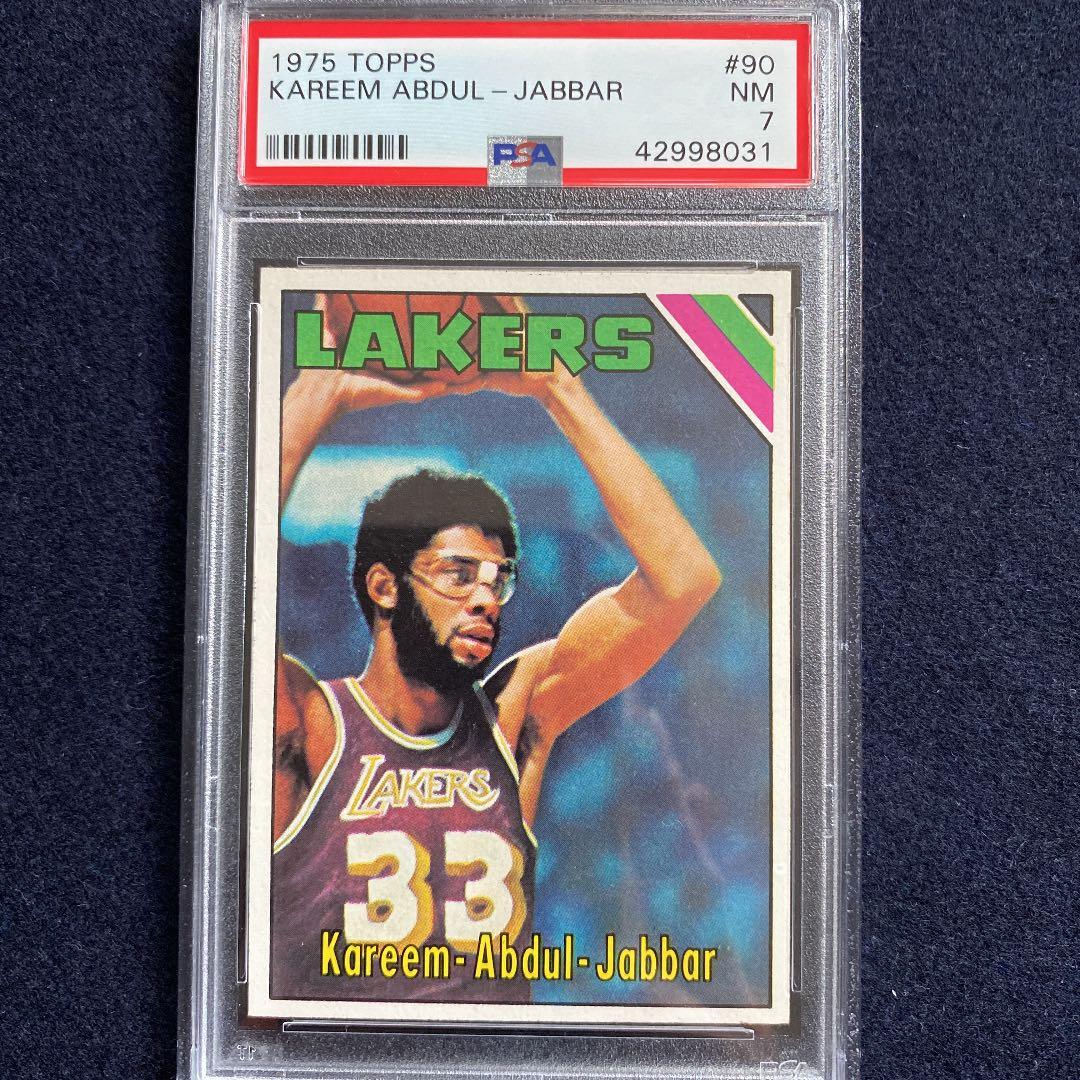 その他 NBA 1975 Kareem Abdul Jabbar PSA7