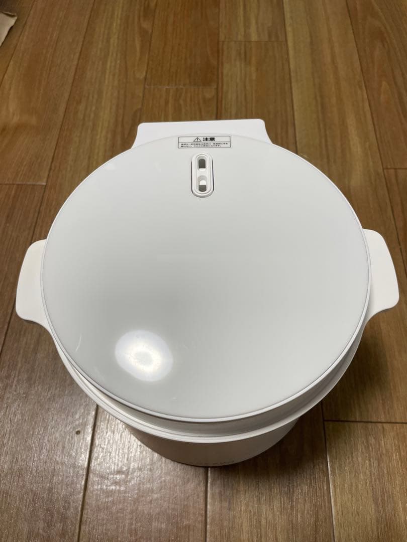 【使用1回のみ】【付属品全てあり】LOCABO 炊飯器 JM-C20E-W