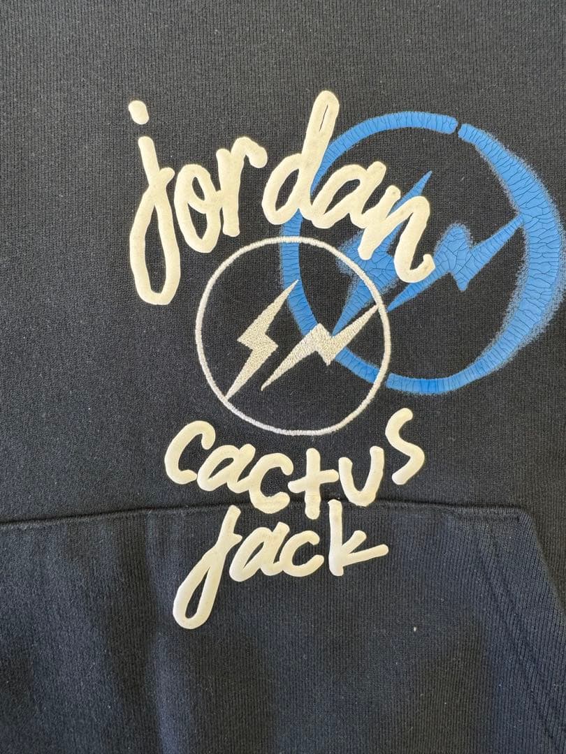 トップス Travis Scott Fragment Hoodie \"Black\"