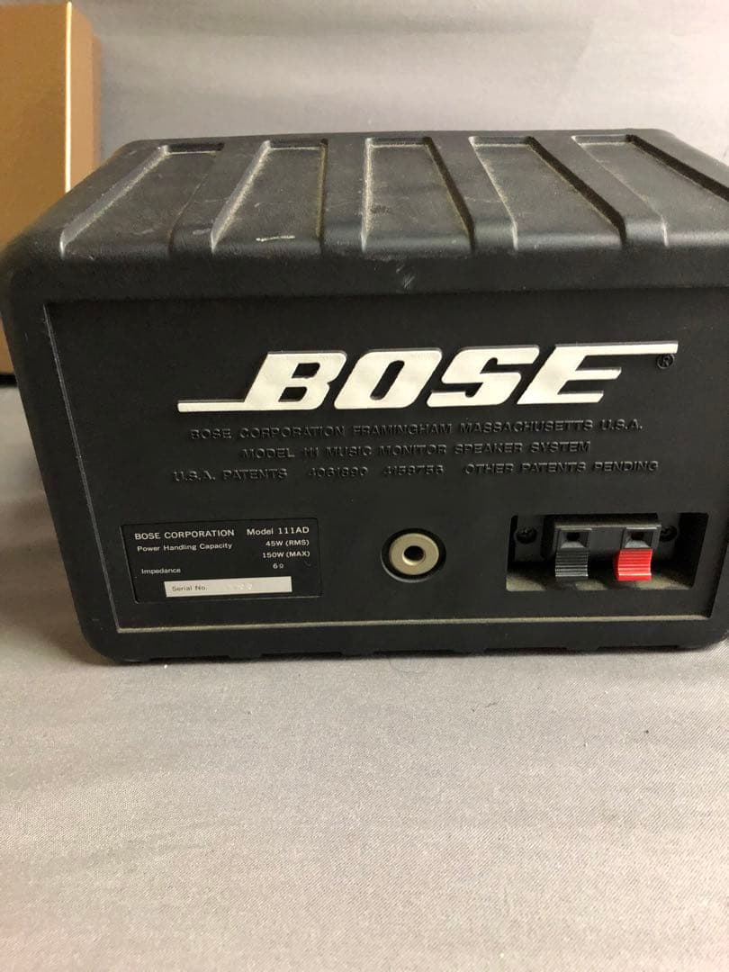 ▲ BOSE ボーズ　スピーカー　111AD