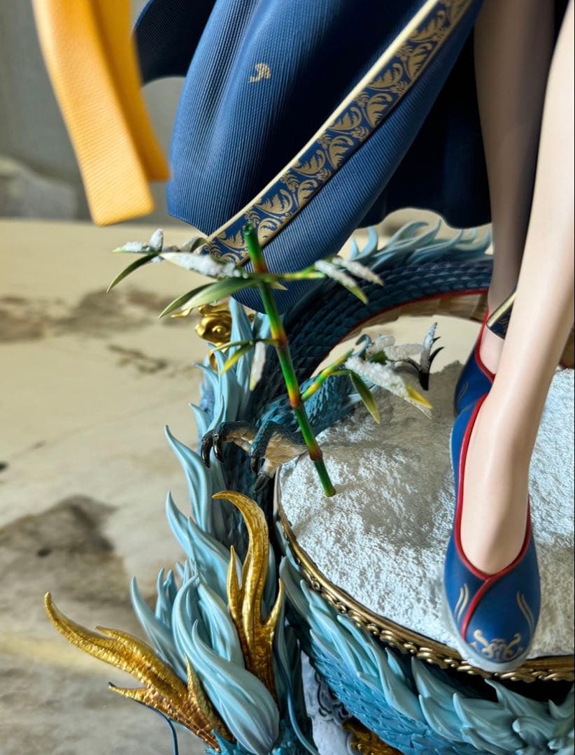 鬼刀シリーズ TES 風鈴小さな緑 海琴の煙 風鈴アスミ スタチュー フィギュア