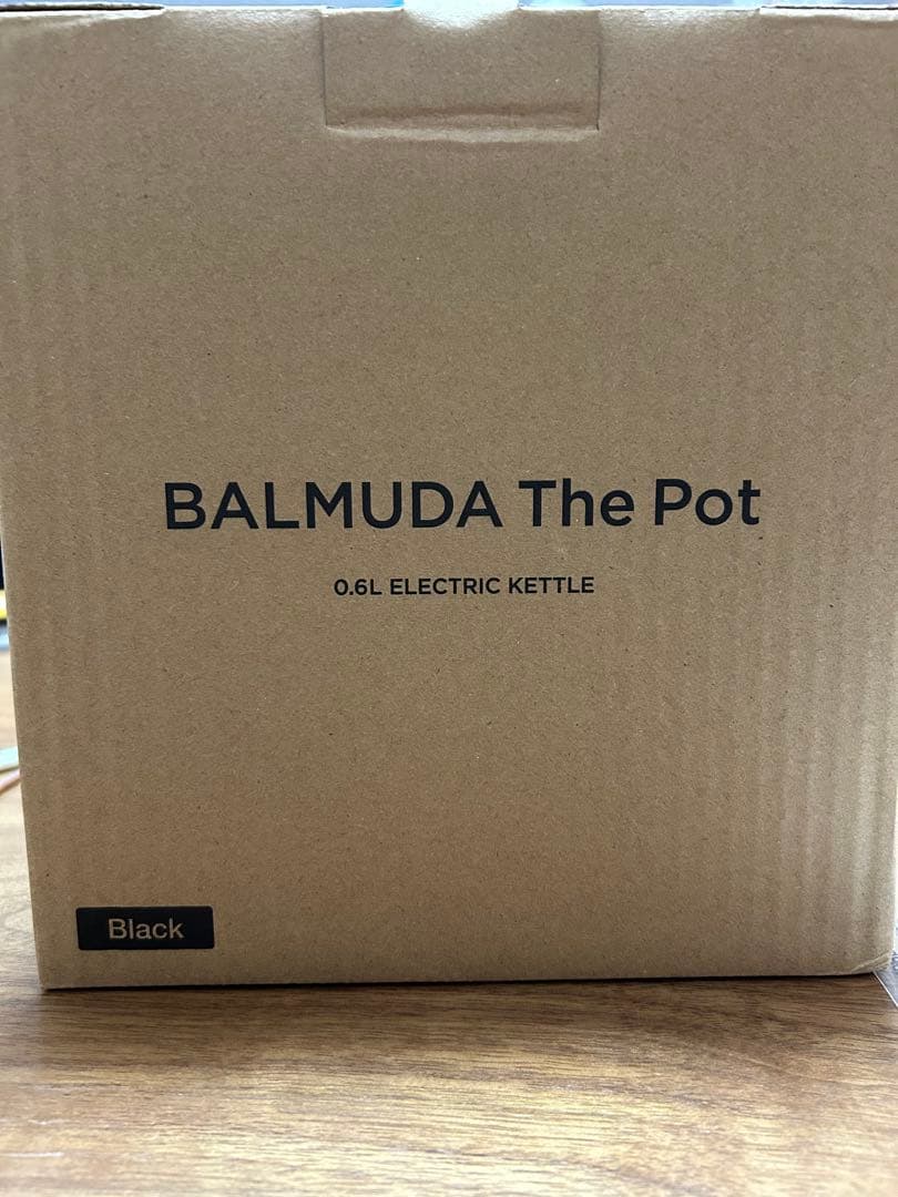 BALMUDA ブラック 電気ケトル 0.6L K07A-BK