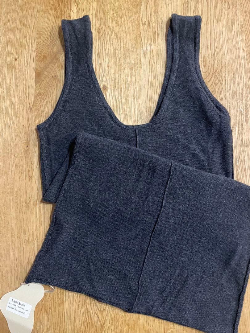 little suzie ニットタンクトップ　リトルスージー