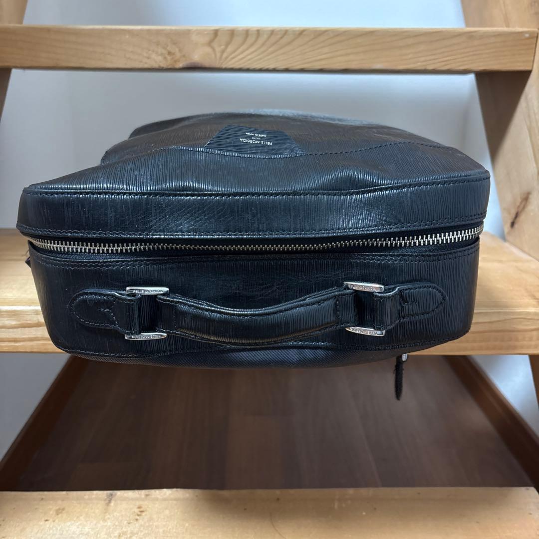 pelle morbida リュック　ブリーフケース　サフィアーノレザー