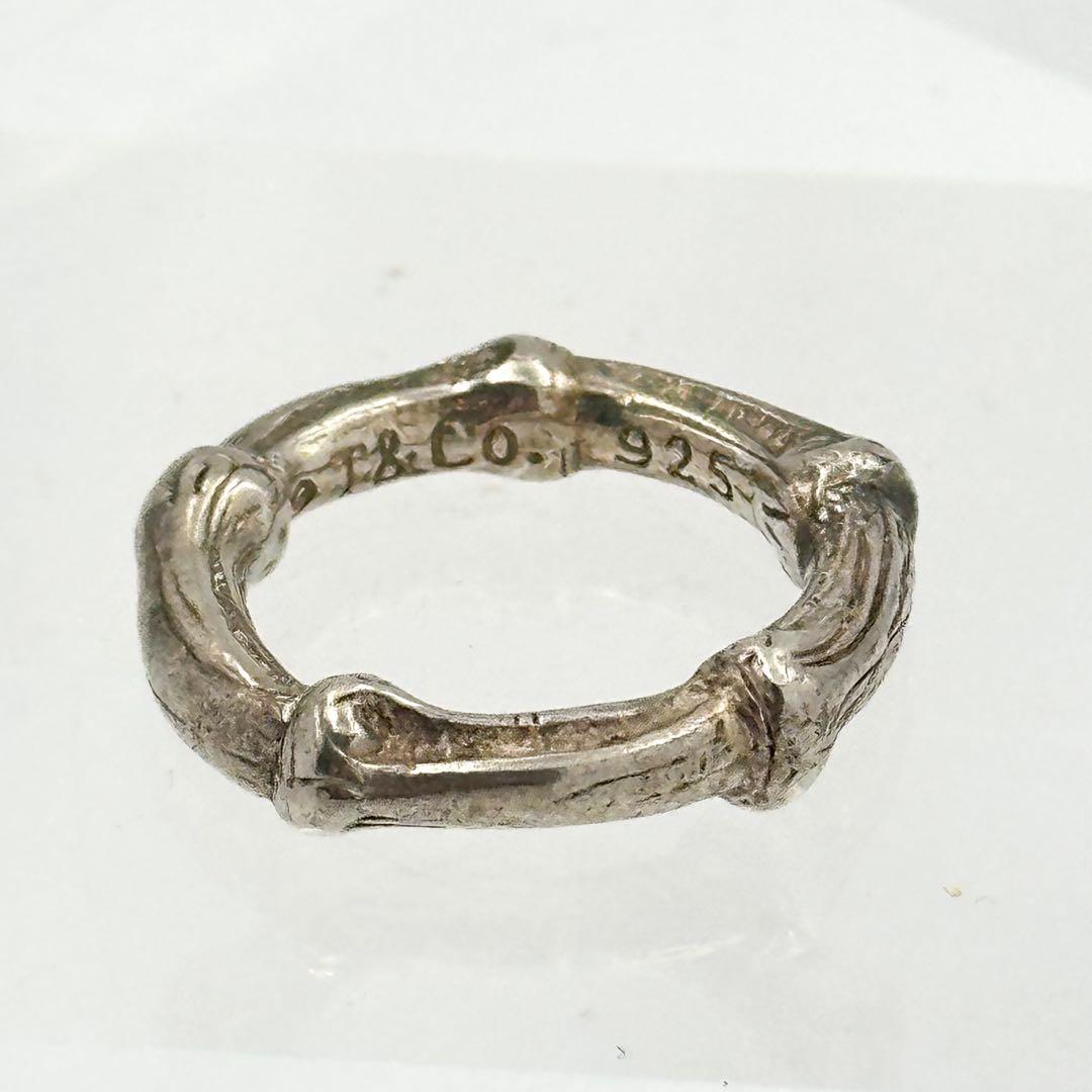 Tiffany ティファニーバンブー リング シルバー 925