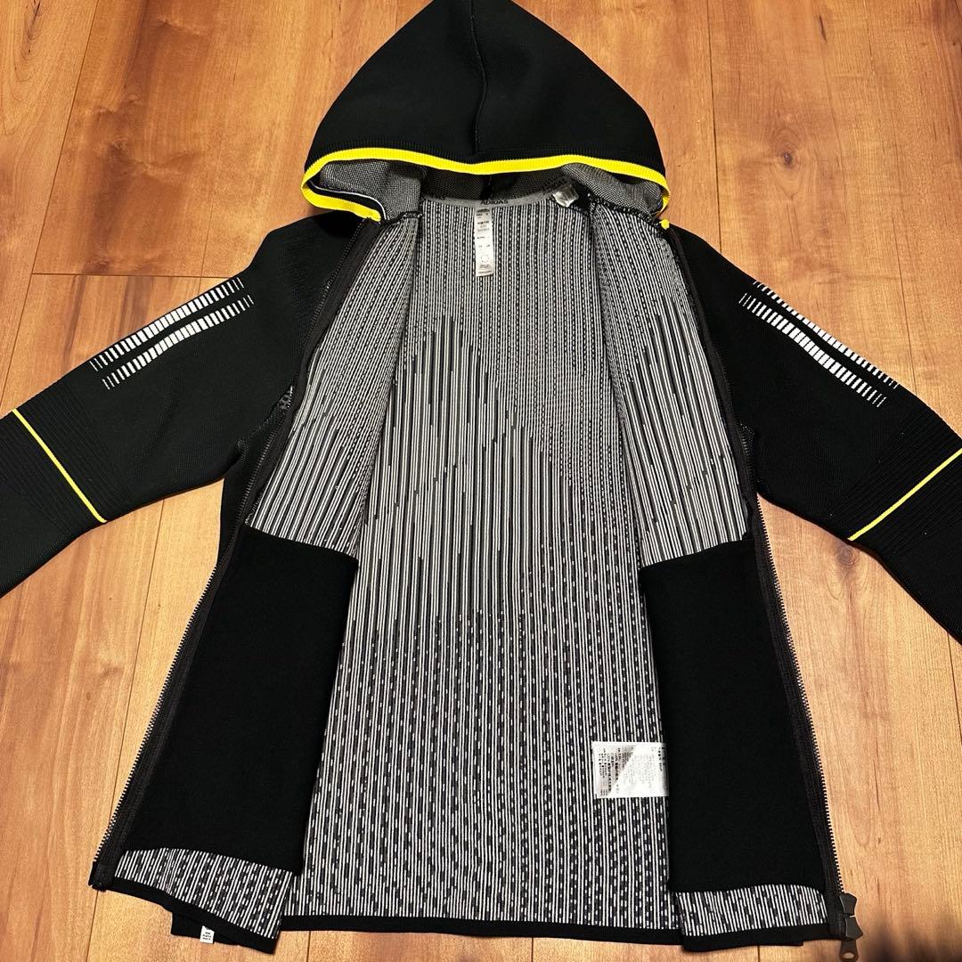 プライムニット　フルジップジャケット　レザースカート　春秋冬　セットアップ　L