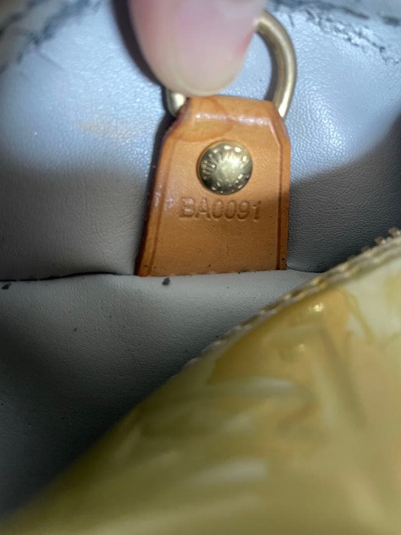 o*様 LOUIS VUITTON ヴィトン モノグラムヴェルニ ミニボストンバ