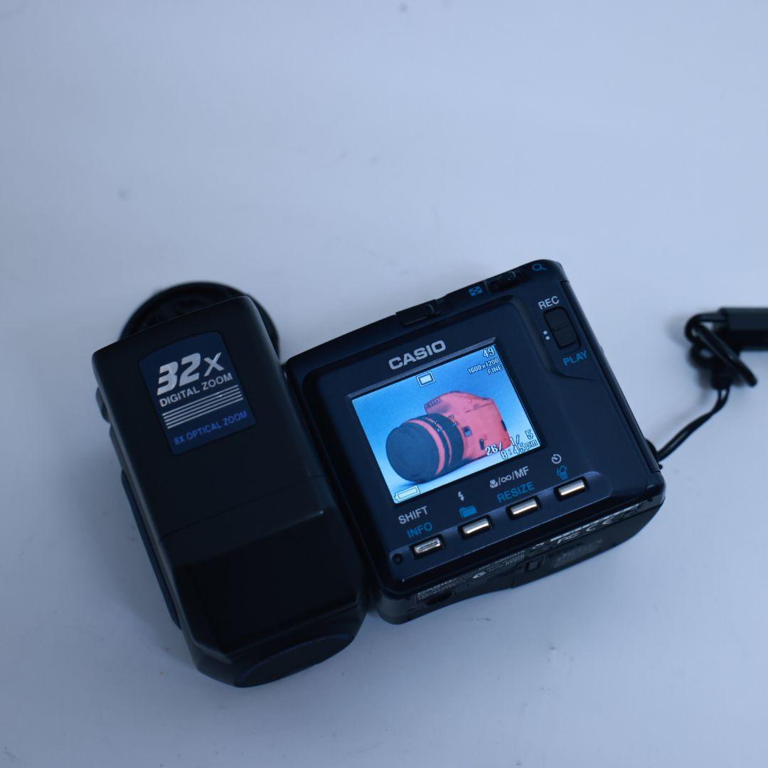 スマホ転送可 デジタルカメラCASIO QV-2900UX メモリーカード等付