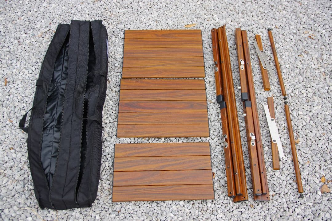 【美品】アルミバーナーテーブル (ブルックリンワークス)