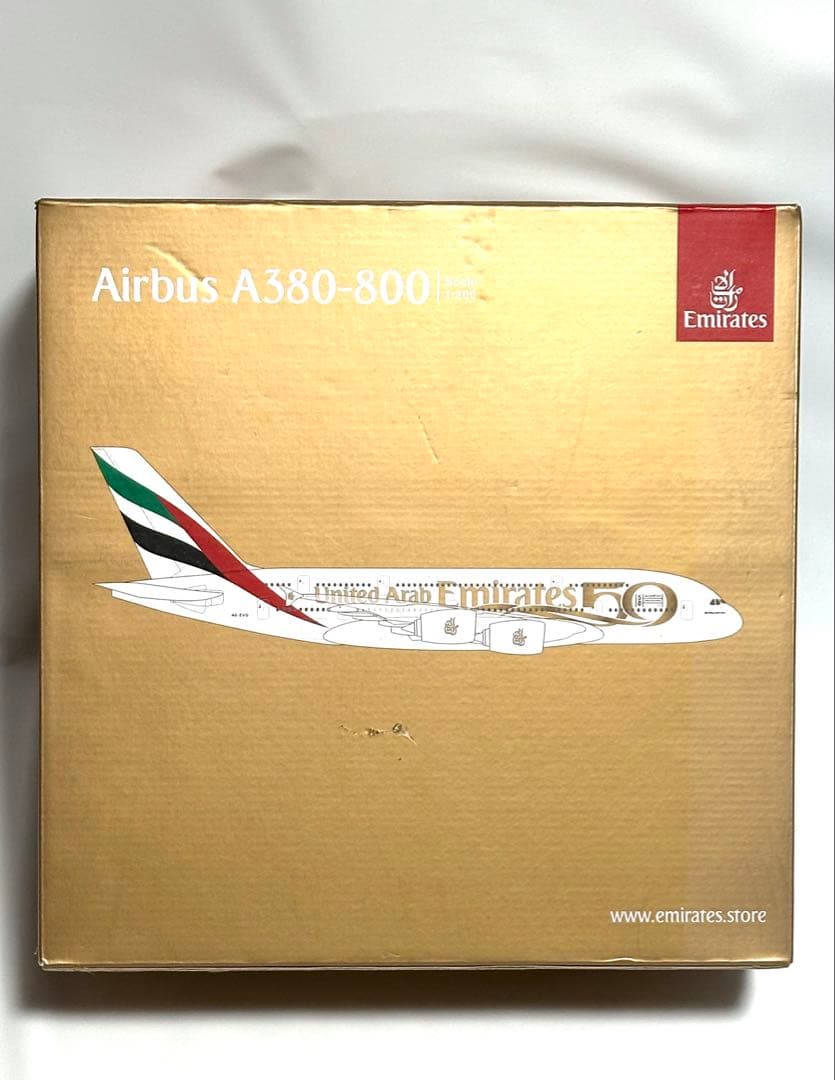 Gemini 1/200 エミレーツ航空 A380-800 UAE建国50周年