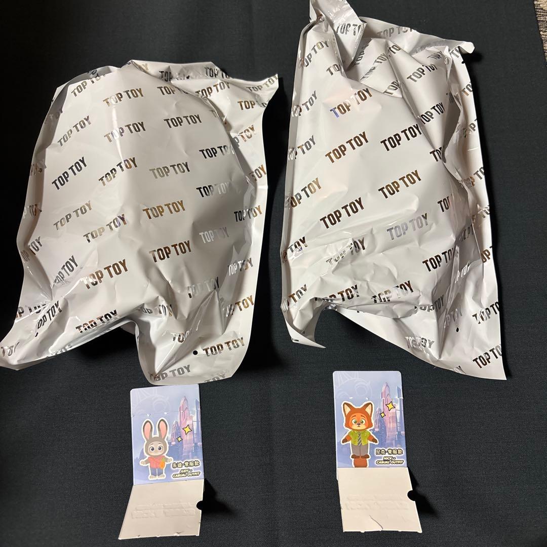 TOPTOY トップトイ ズートピア ニック ジュディ ぬいぐるみ　キーホルダー