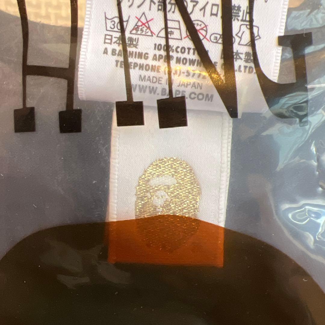 A BATHING APE ×stussyコラボTシャツ ブラックM