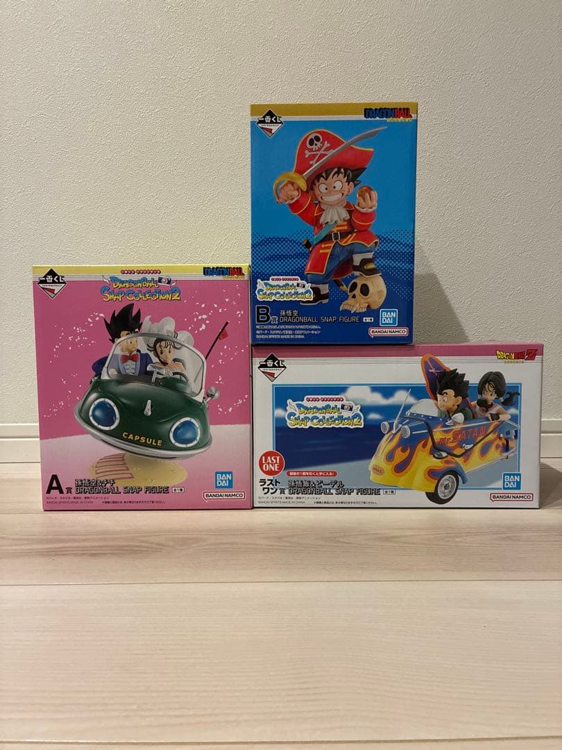 一番くじドラゴンボール　スナップコレクション2 A賞＋B賞＋ラストワン賞セット