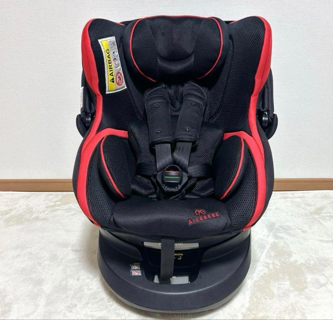 ✨美品✨ エールべべ　クルット3iグランスISOFIX チャイルドシート