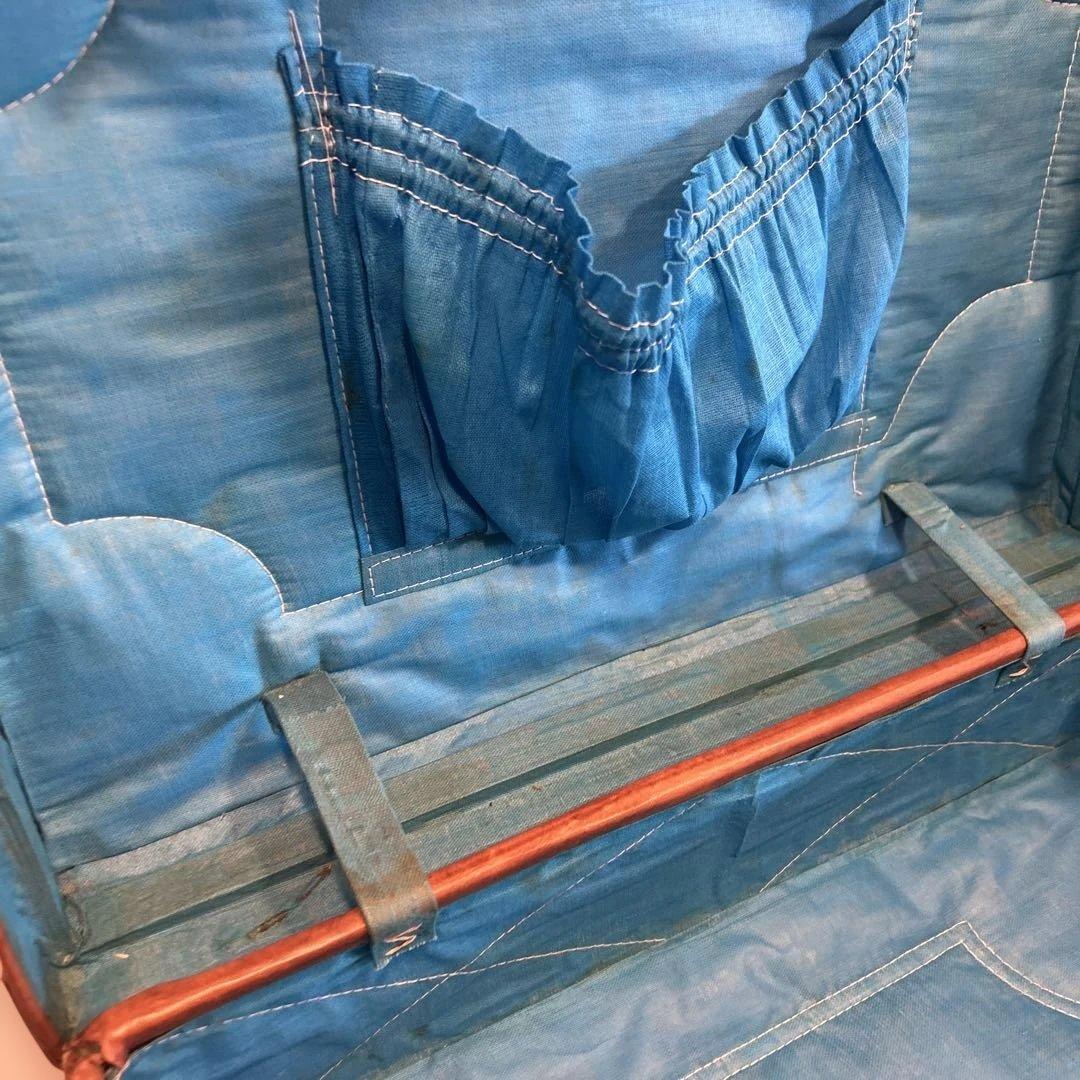 本革　レトロ　バッグ　キャリーケース