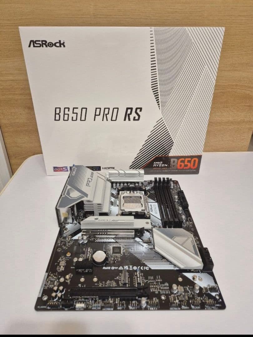 Asrock B650M pro rs am5マザーボード　動作品
