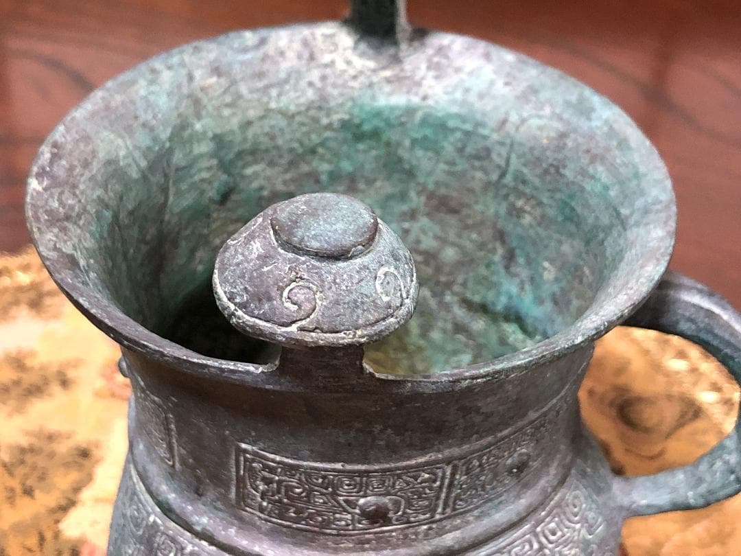 【 中国古代父癸カ＊ 】 中国青銅器　骨董