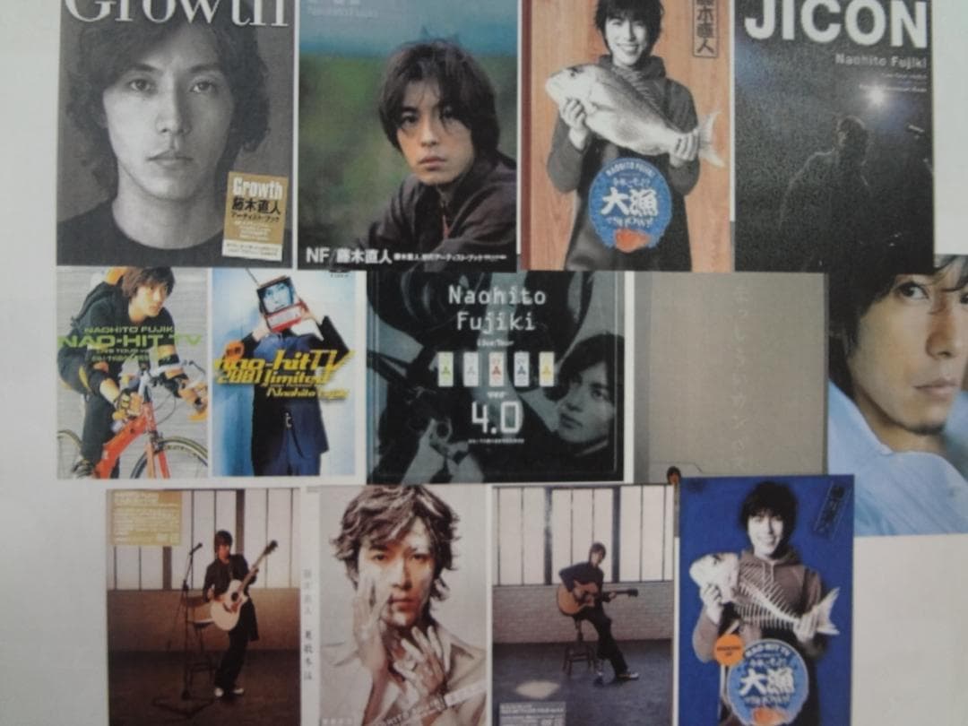 藤木直人　　アーティストＢＯＯＫ・ツアーパンフレット・ビデオ