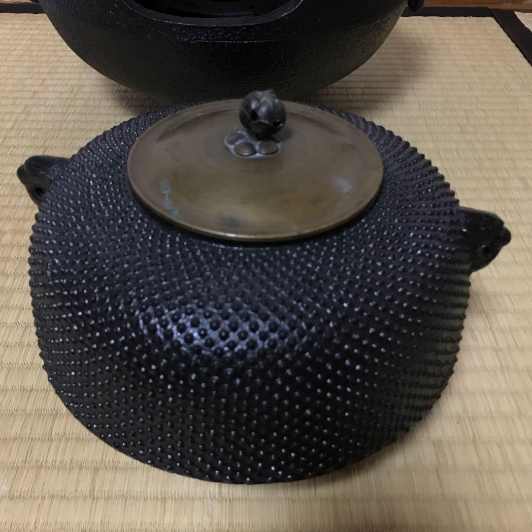 風炉　茶釜　電熱機のセット