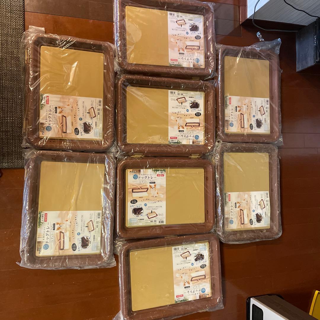 Petio ドッグトレー ブラウン