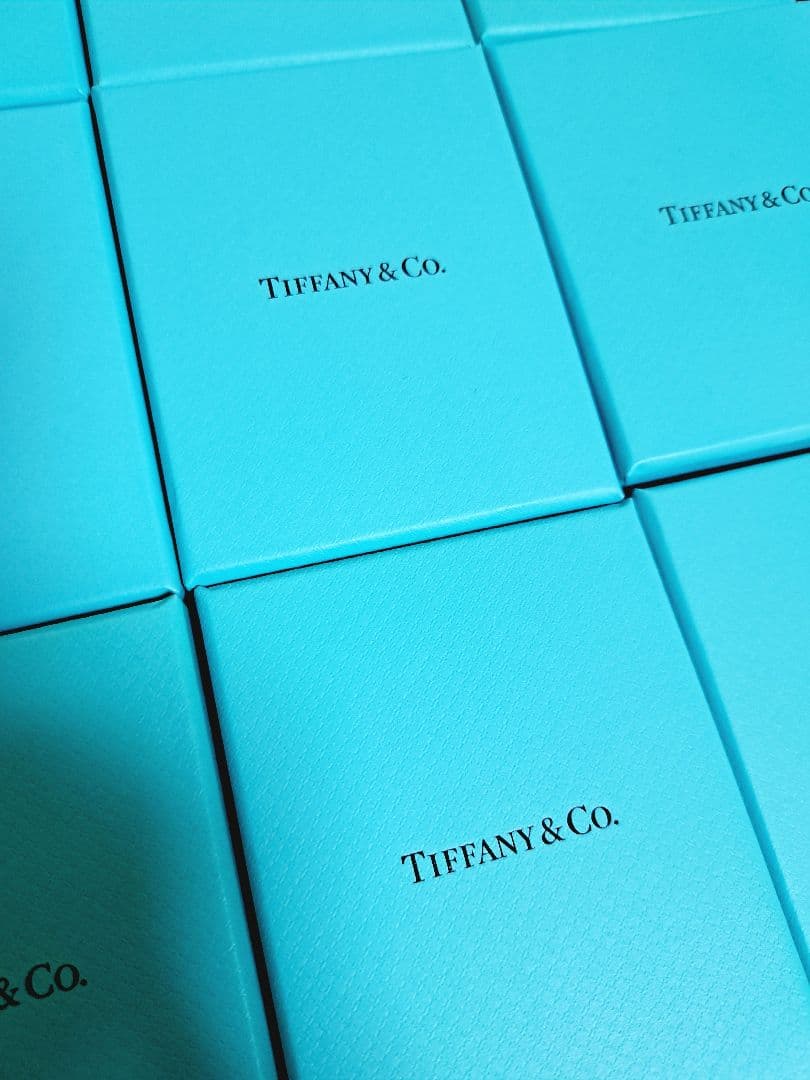 ティファニー 空箱③ 巾着 リボン カード ショップ 袋 12セット 国内現行品