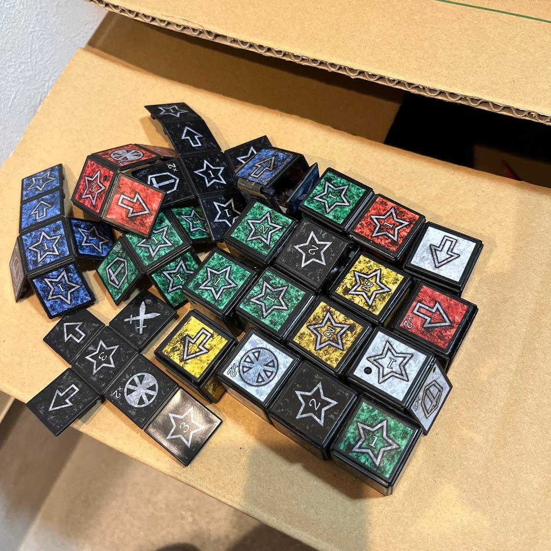 ア*用様 遊戯王　ダンジョンダイスモンスターズ　フィギュア　カードセット