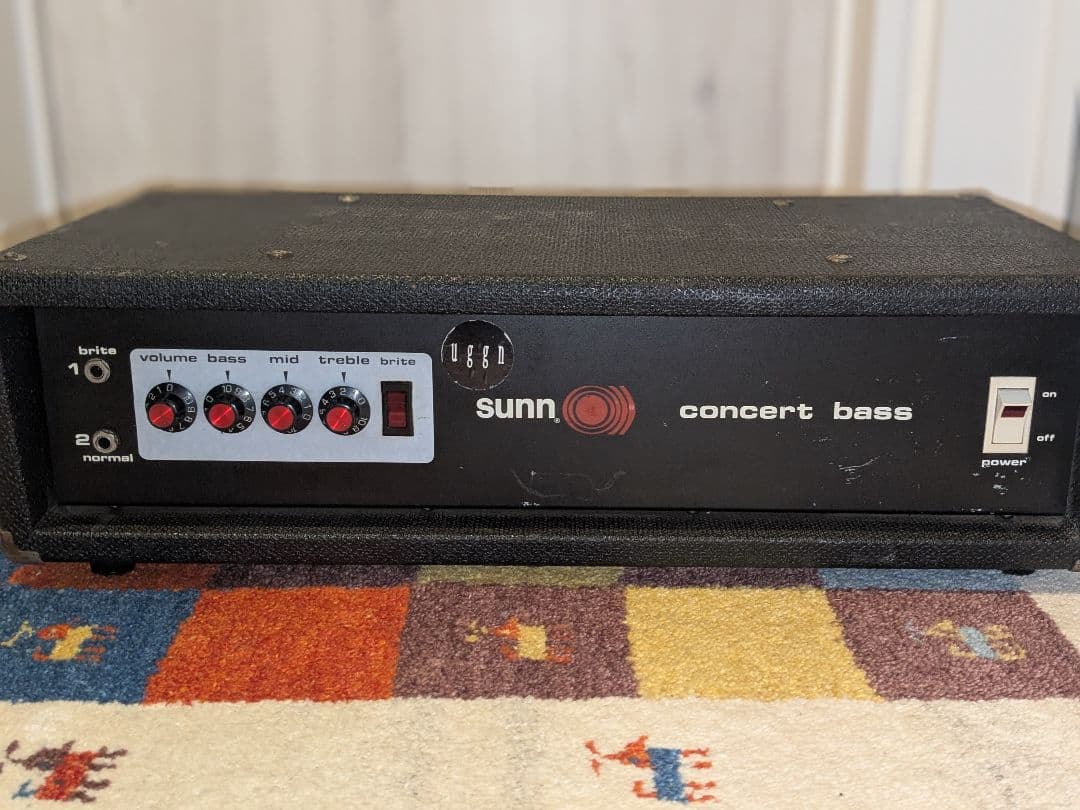 sunn concert bass ベース用アンプ
