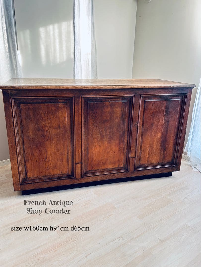 フランスアンティーク 家具 ショップカウンター アトリエ 作業台