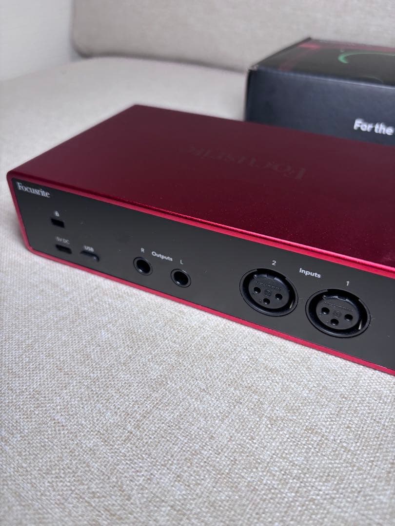 DTM・DAW Focusrite Scarlett 2i2 4th gen