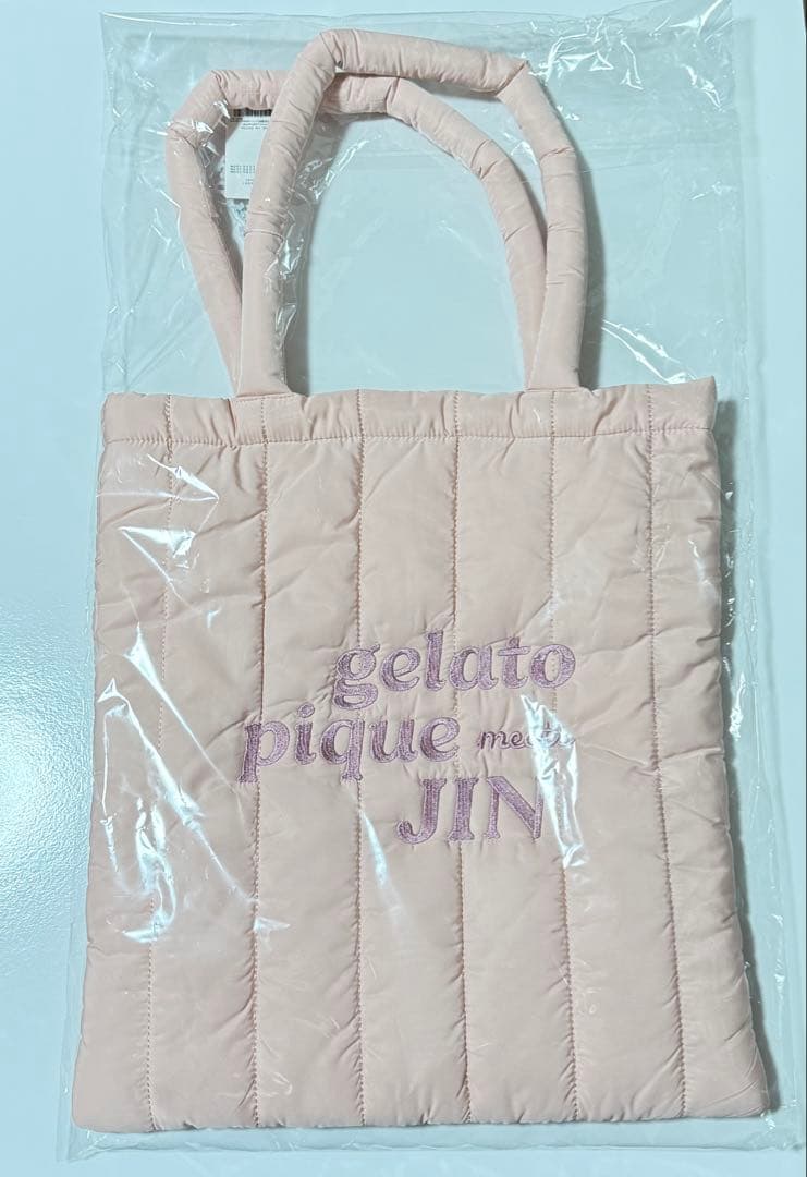BTS JIN ジン ジェラピケ ジェラートピケ トートバッグ ピンク