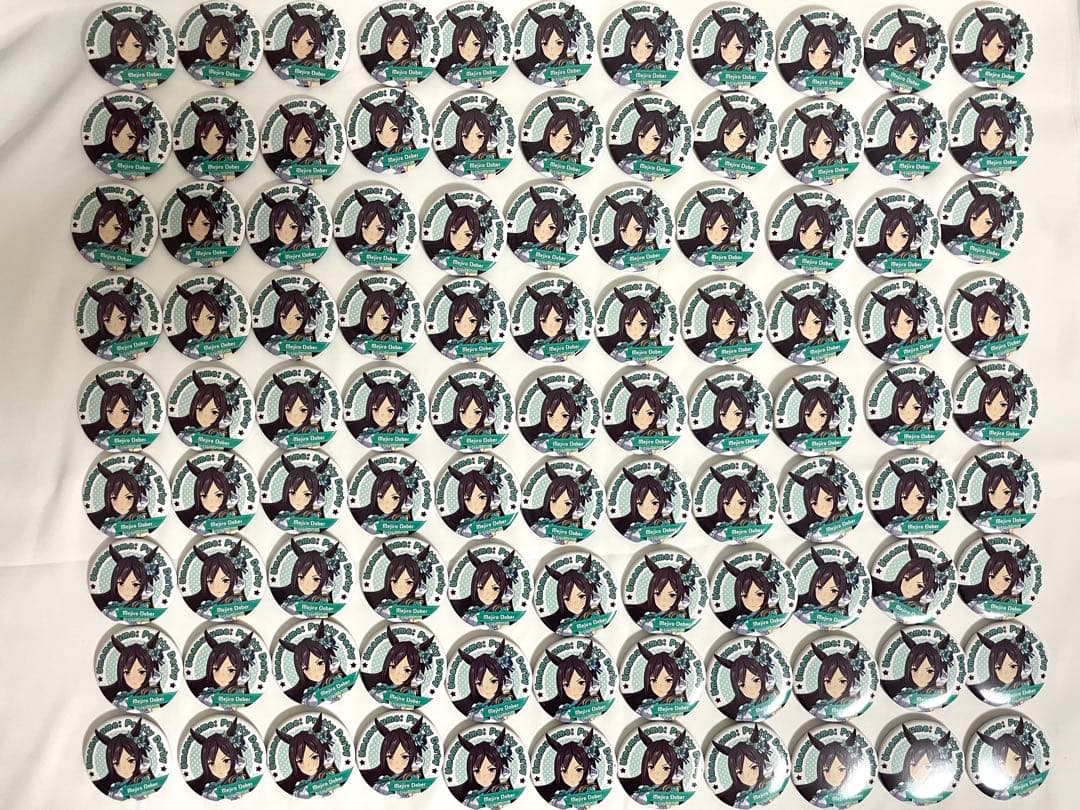 メジロドーベル 缶バッジ ウマ娘プリティーダービー キャラバッジコレクション