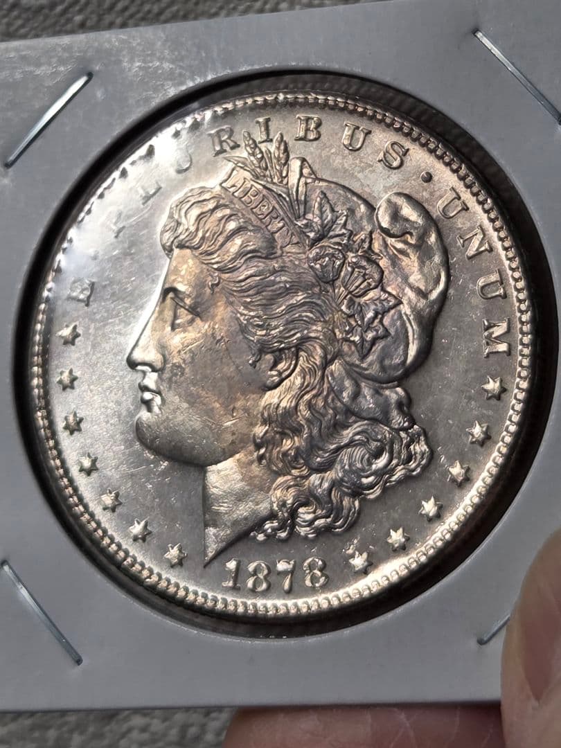 (プルーフライク)　アメリカ合衆国　モルガンダラー銀貨　1878 S (初年号)