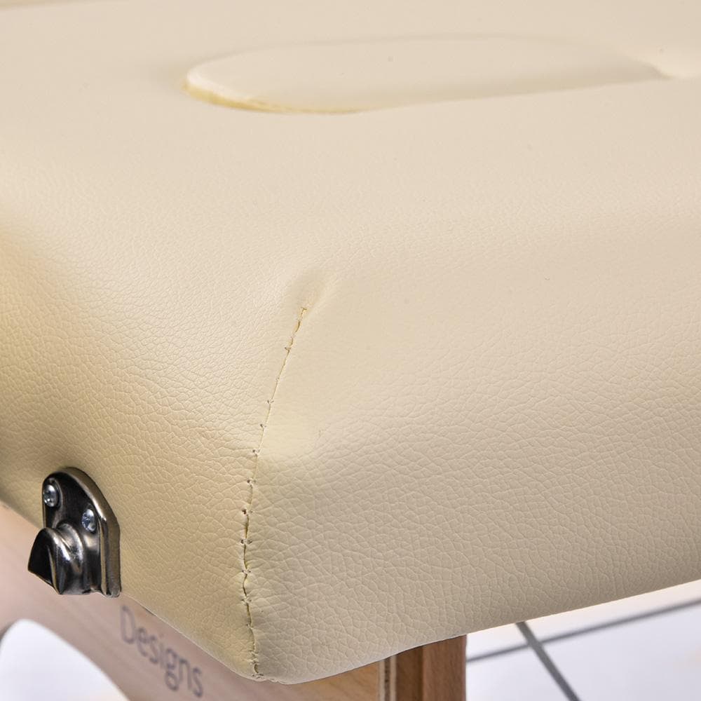 アイボリーマッサージベッド 折りたたみ コンパクト超軽量エステベッドマッサージ台