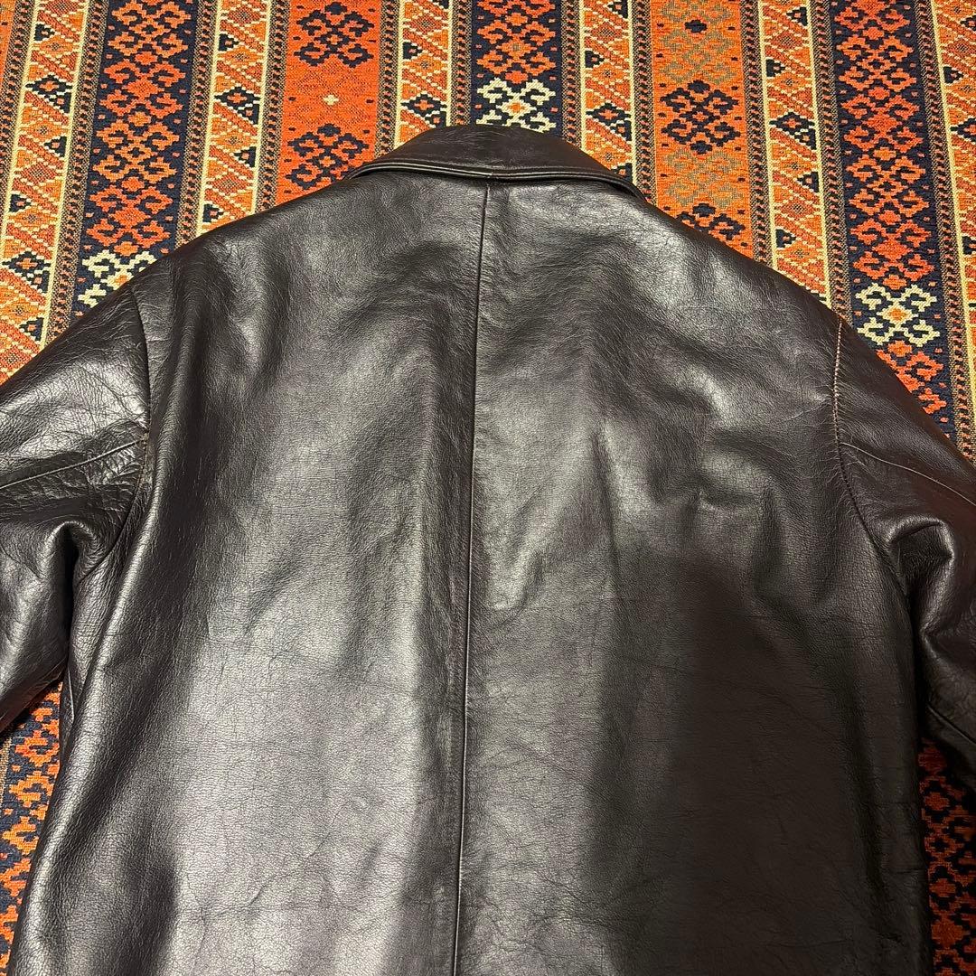 oldgap レザージャケット　gap 90s 古着