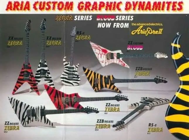 ARIA PRO XX Deluxe 1984年エレキギター