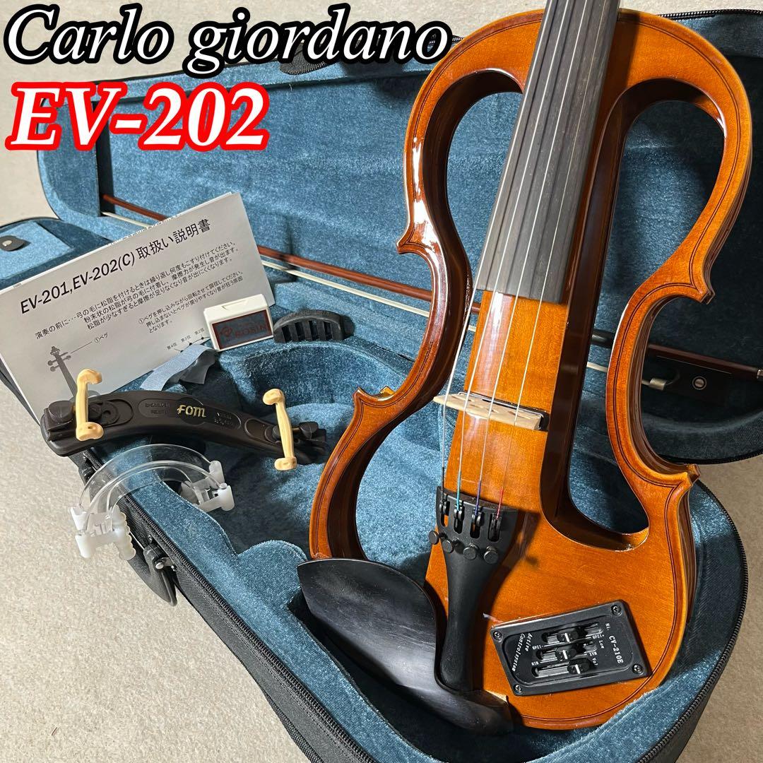 Carlo giordano エレキバイオリン EV-202 カルロジョルダーノ