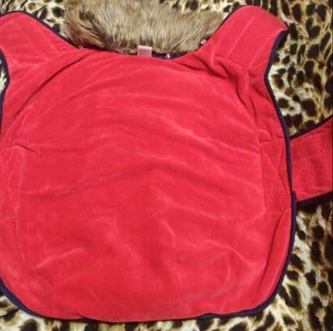 DOGDEPT. 犬服 ネイビーXL　ジャンパー　お散歩　寒さ対策　脱着簡単