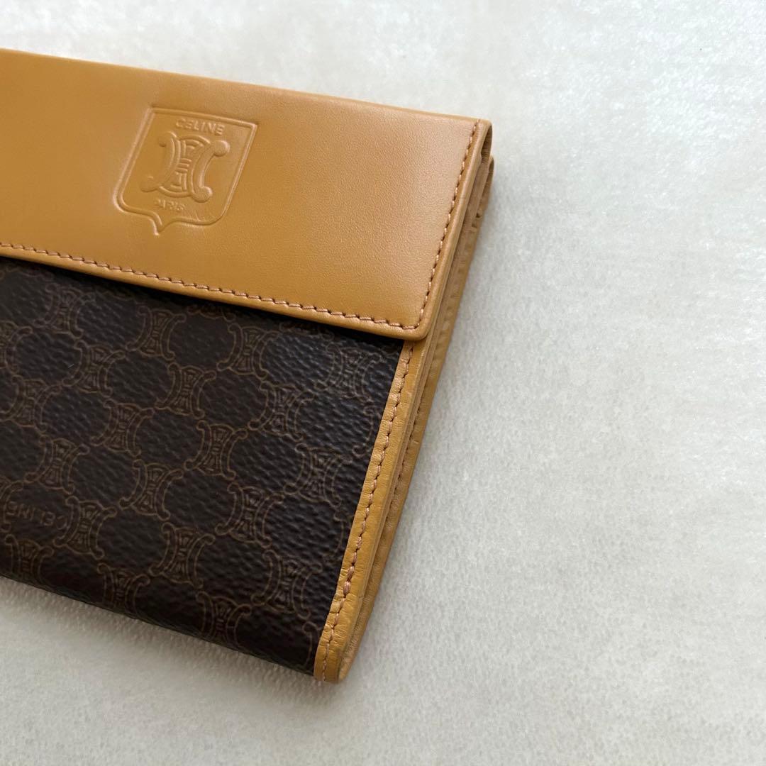 CELINE セリーヌ 三つ折り財布 トリオンフ 折り財布
