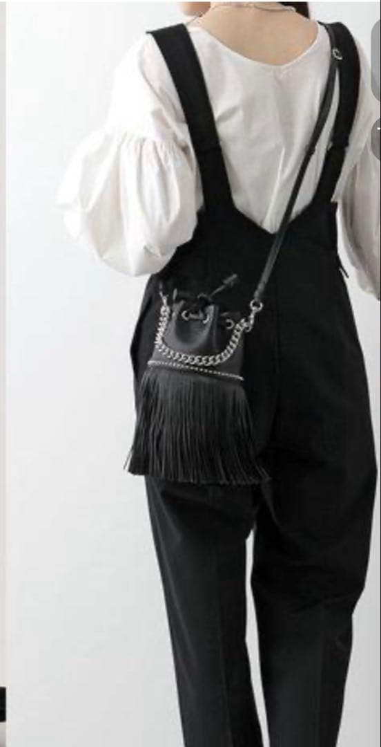 J&M DAVIDSON カーニバル フリンジ チェーン ハンドバッグ