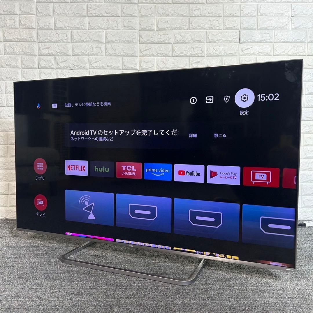 TCL 液晶テレビ 55C728 55V型 2021年製 家電 F074
