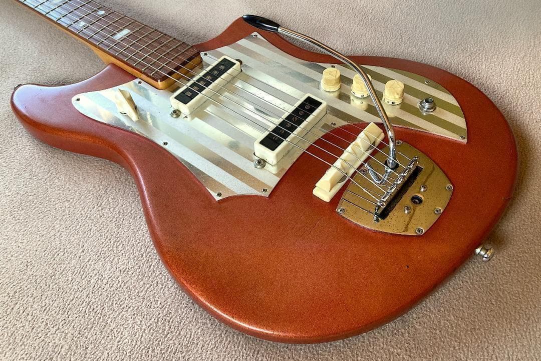 Guyatone LG-80T（1965年） レッド 貴重なオフセットの名品