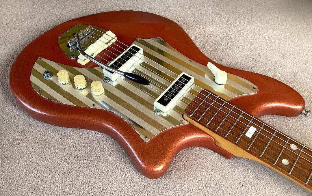 Guyatone LG-80T（1965年） レッド 貴重なオフセットの名品