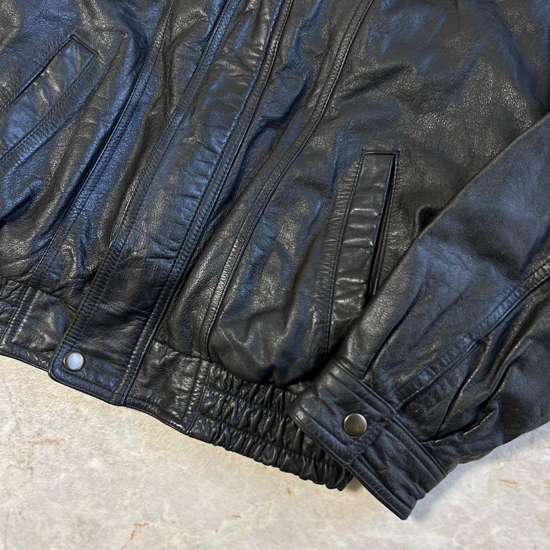 A-2ミリタリーデザイン ショート丈 本革レザー ボンバージャケット フライト