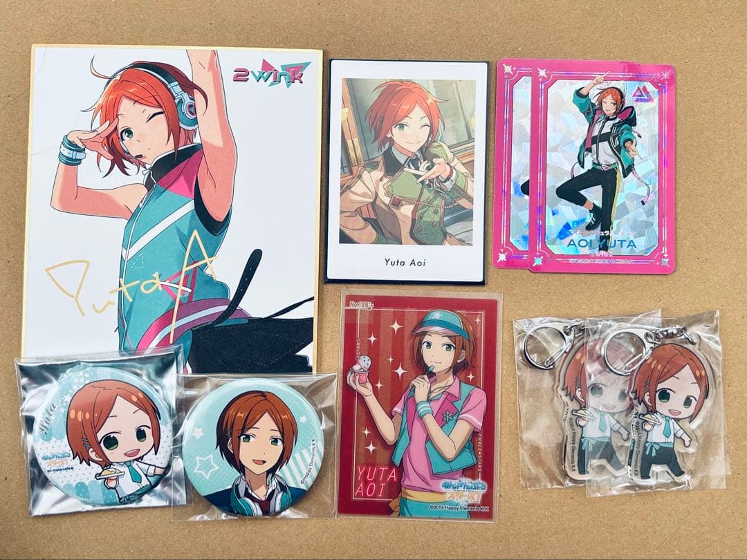 あんスタ 葵ゆうた ポートレート 缶バッジ ポトレ缶 etc