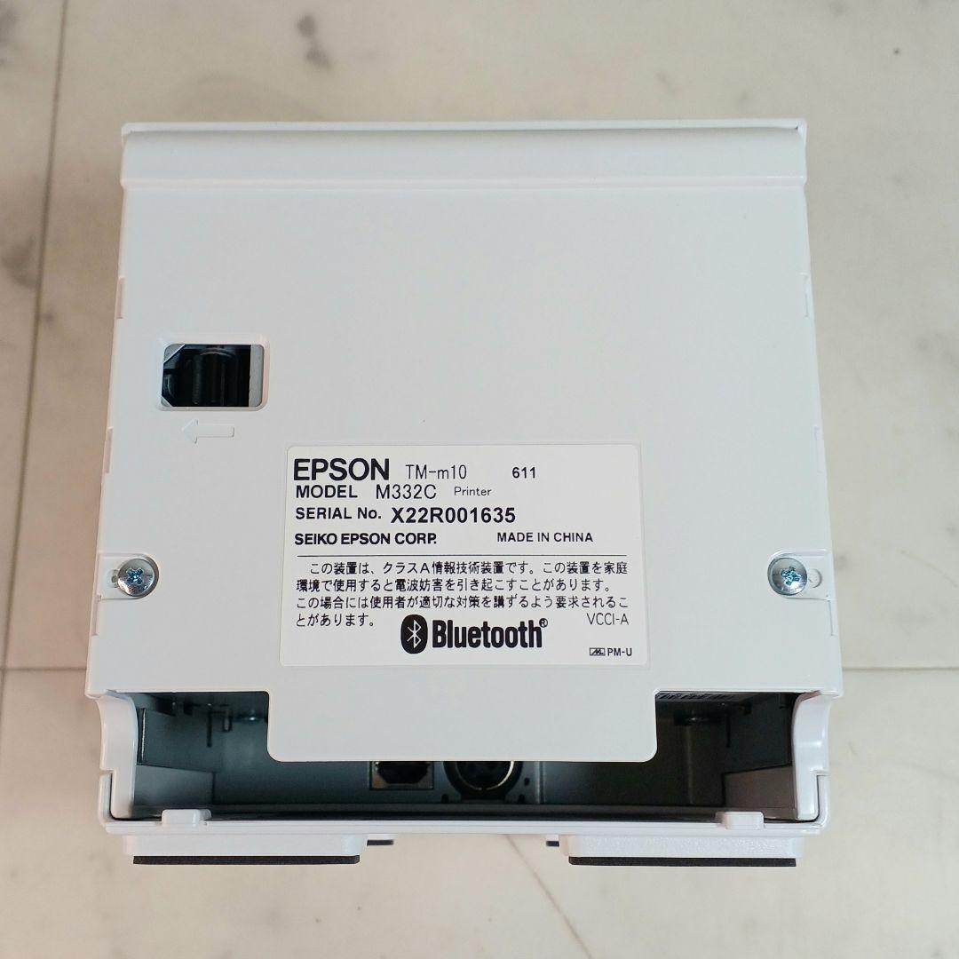 美品■エプソン　EPSON　TM-m10　サーマルプリンター　エアレジ対応