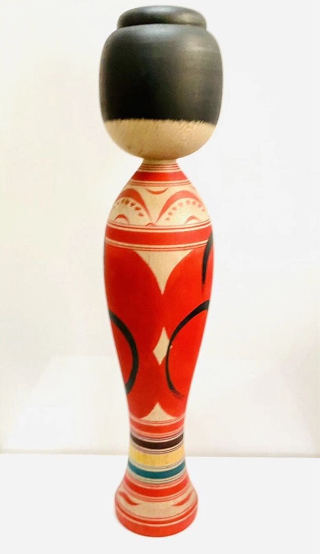 中古　こけし　人形　木製　日本　伝統　笹森淳一　Q コレクション