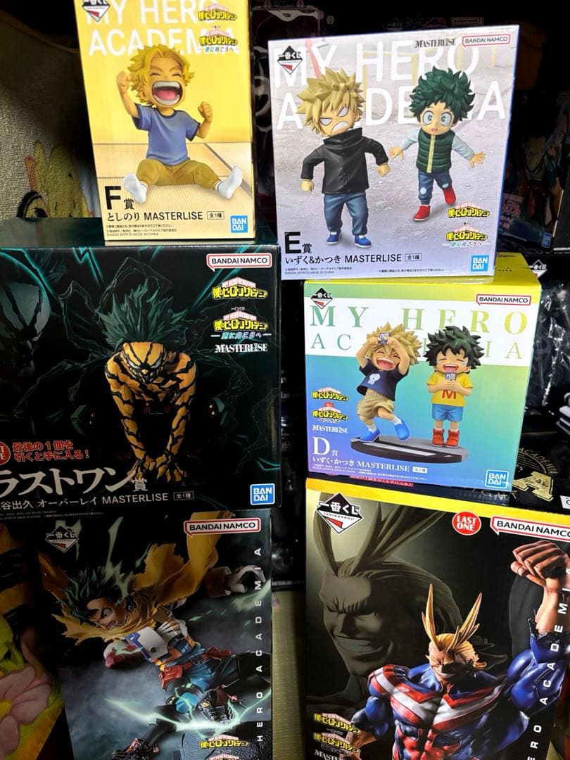 新品未開封！一番くじ　ヒロアカ　フィギュアまとめ売り！　6点セット　おまけ付き！