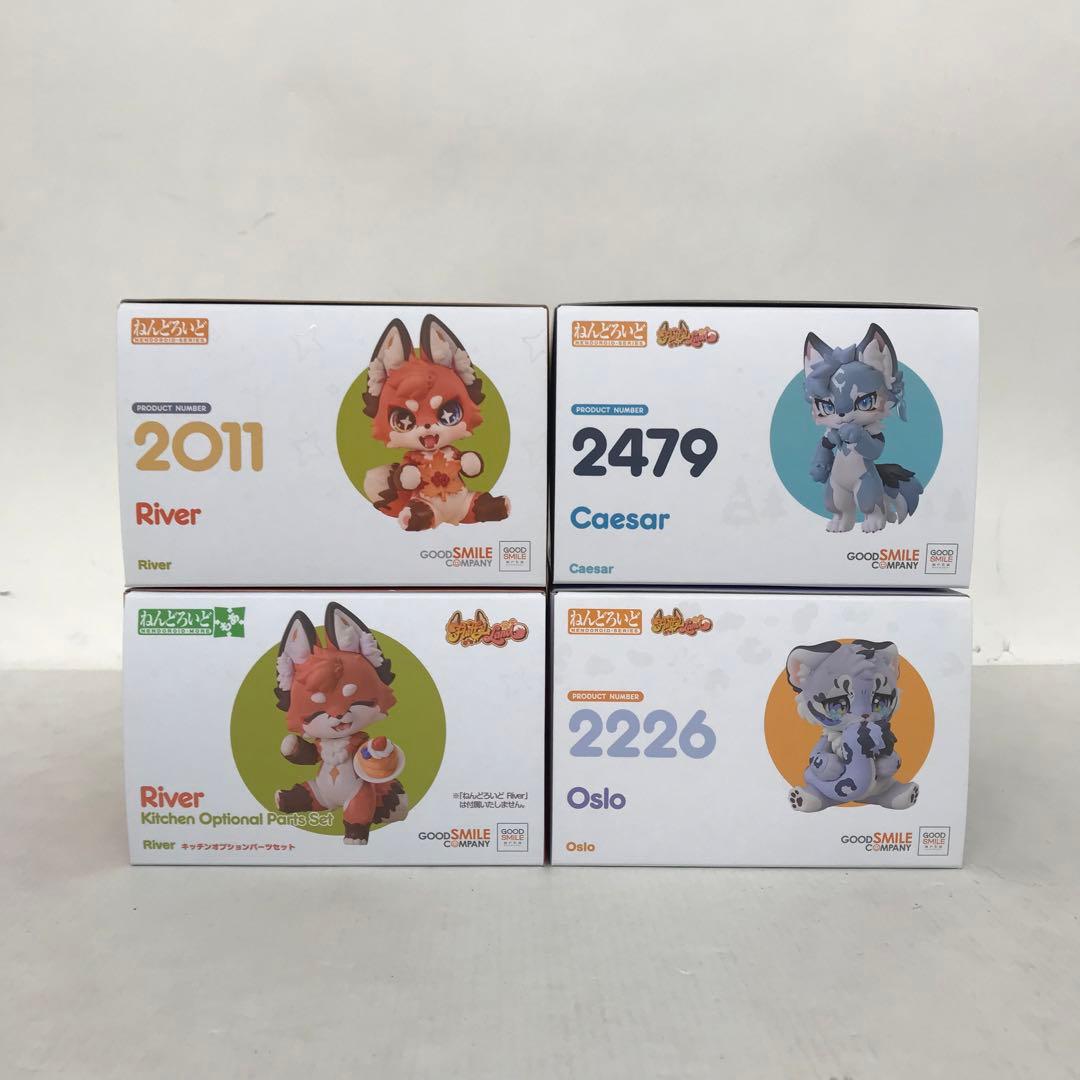 グッドスマイルカンパニー ねんどろいど FLUFFY LAND 4種セット