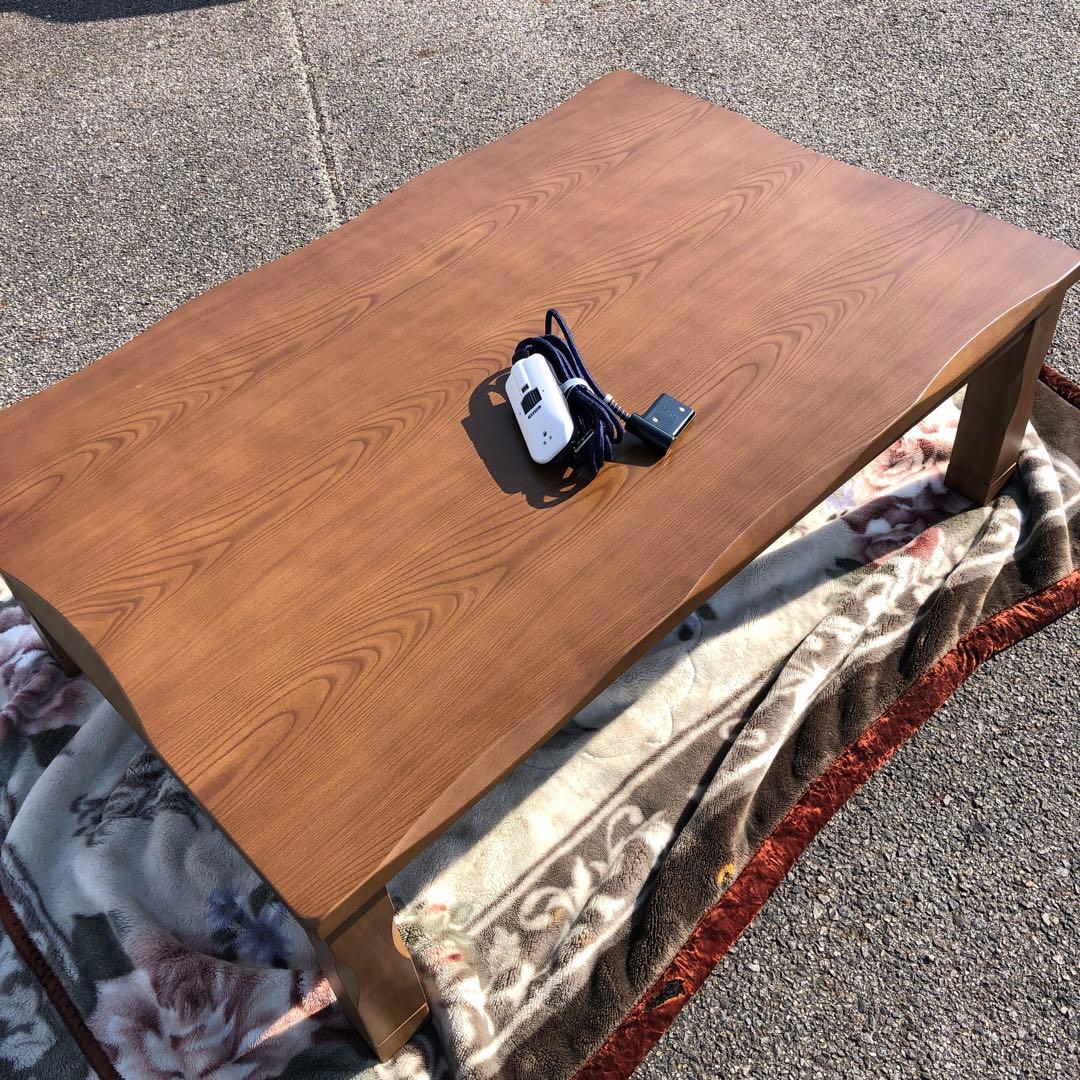 美品　山善　家具調こたつ　コード未使用品　愛知県豊田市